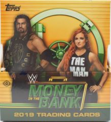 2019 Topps WWE Money In The Bank Hobby Box